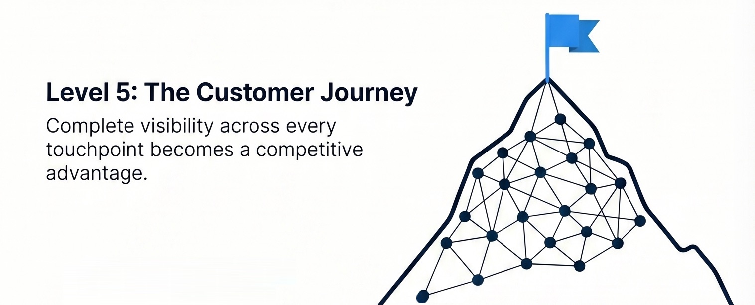 Ecosystem Unification Level 5, The Customer Journey as Competitive Advantage, illustration